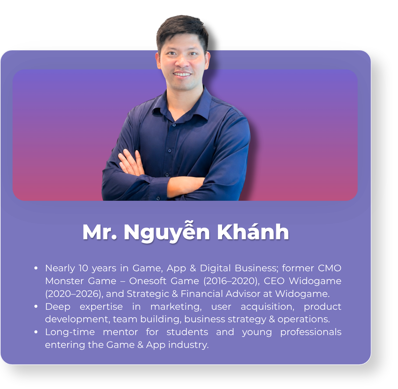 Mr. Nguyễn Khánh - Board of Mentors